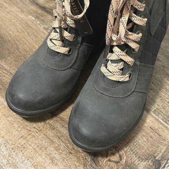 Sorel Women's Lexie Hidden Wedge Waterproof Booties,Dark Slate,6.5(NWT) - Picture 11 of 12